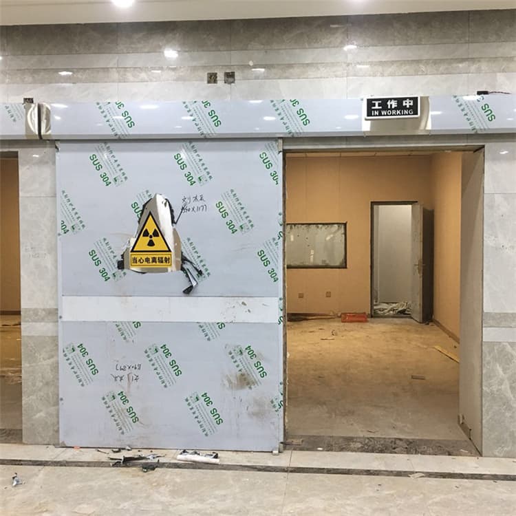 重庆双扇电动防护铅门